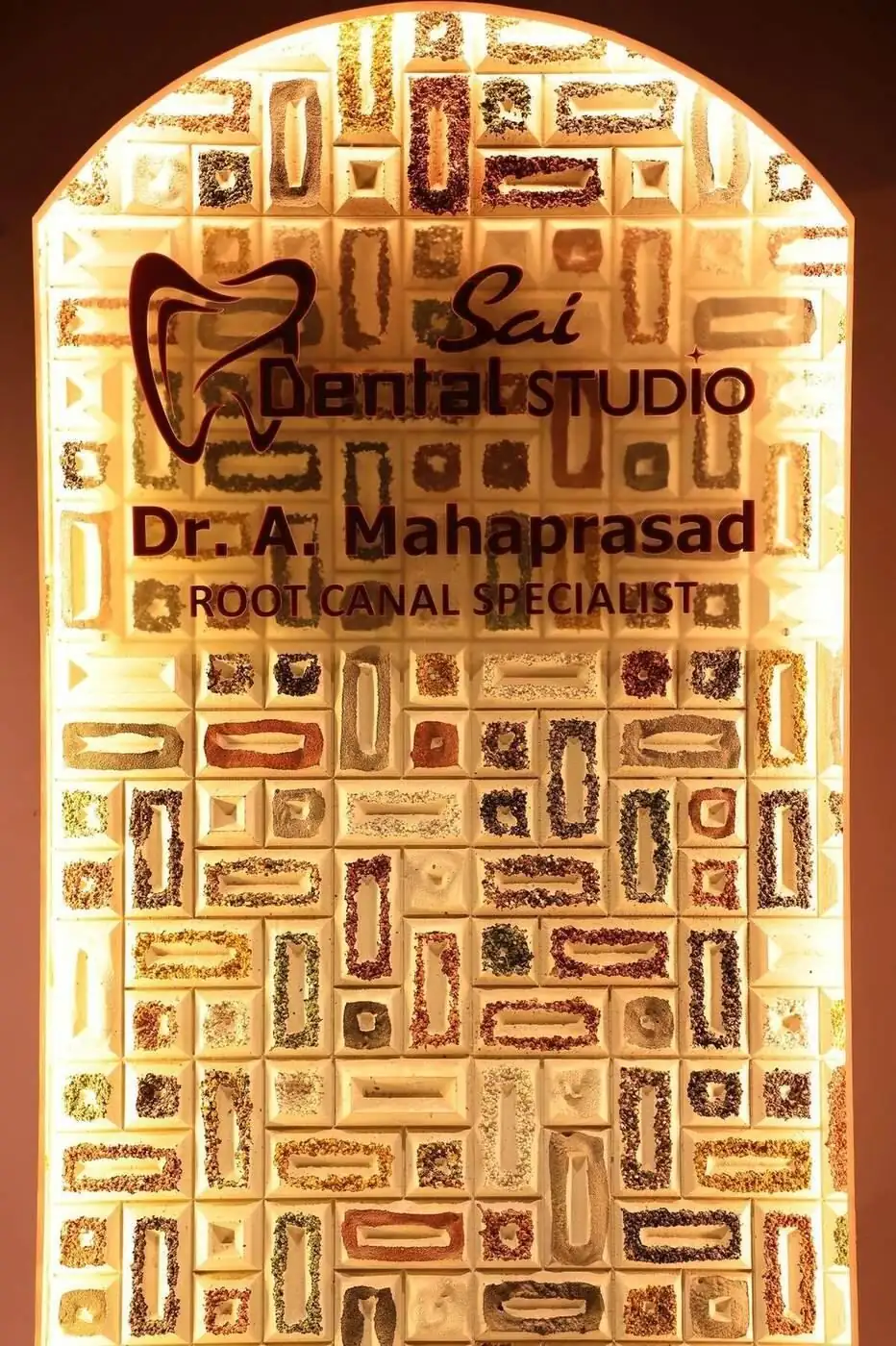 Sai Dental Studio signage