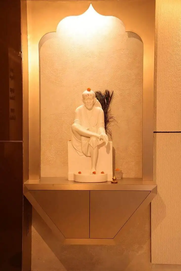 Sai Baba shrine at Sai Dental Studio