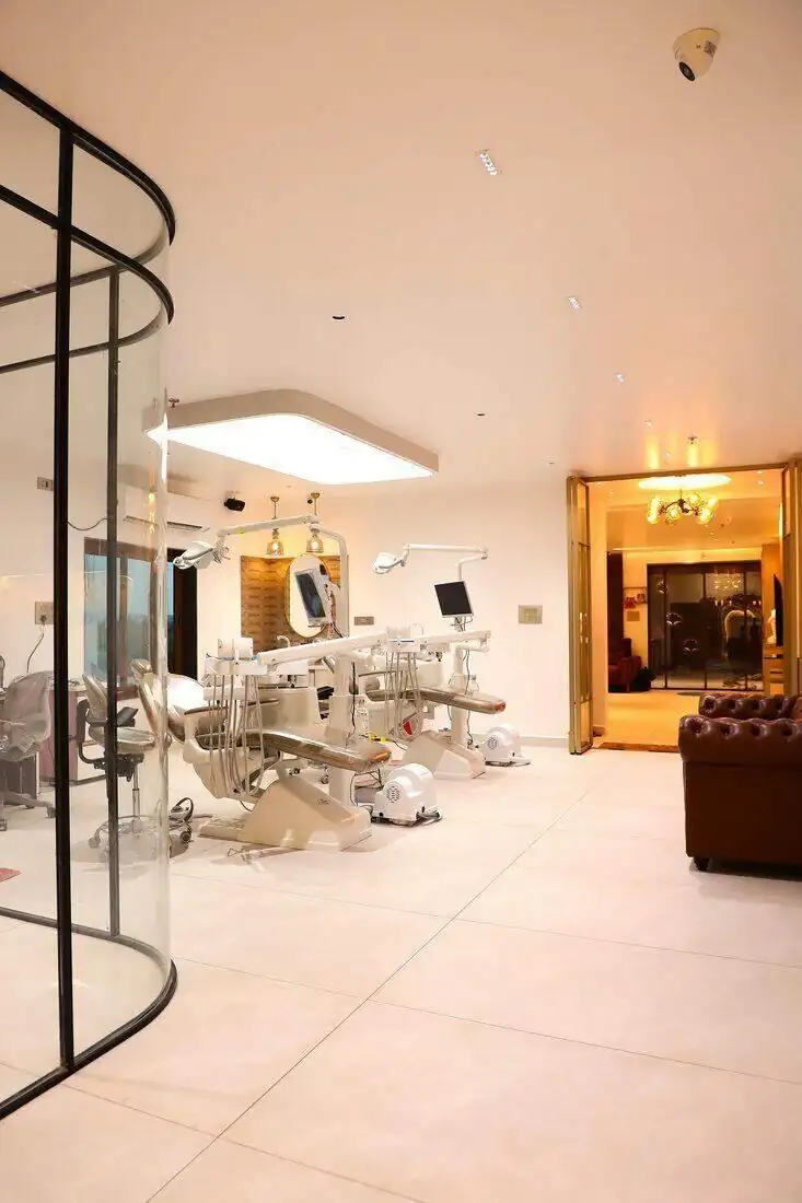 Clinic hallway