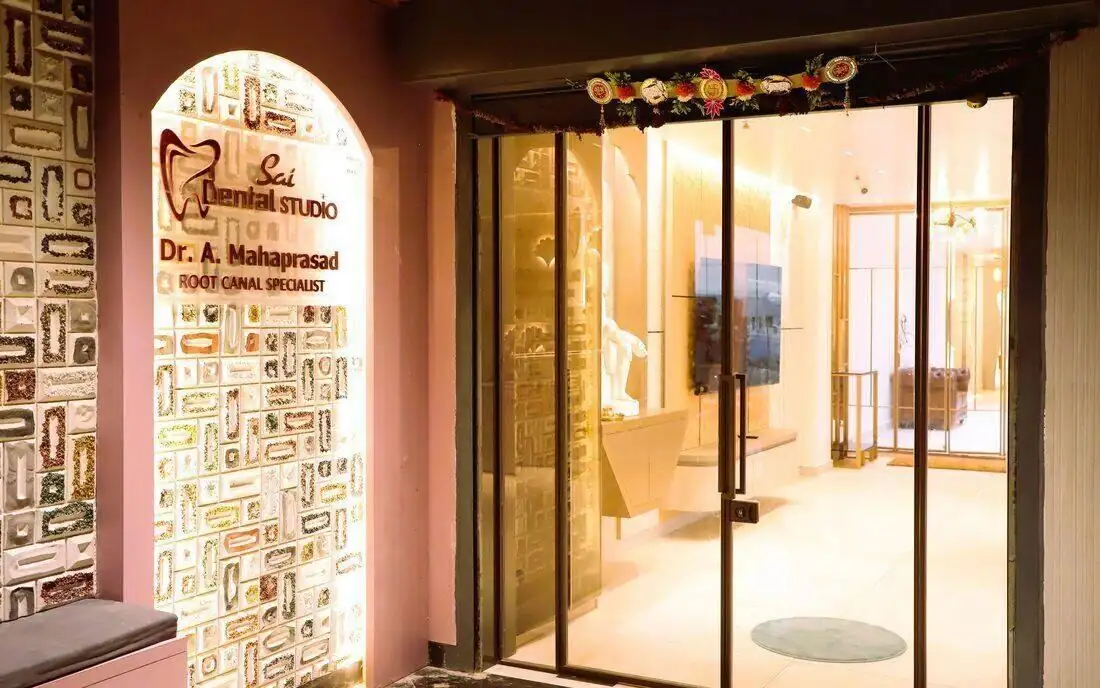 Entrance at Sai Dental Studio